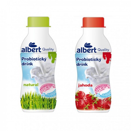 Probiotické nápoje Albert (agency: Unity Design) 2008