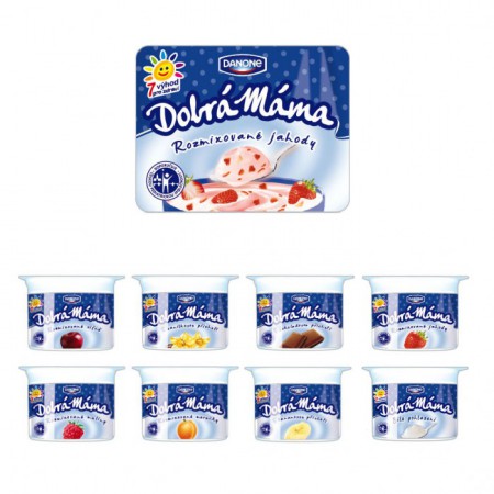 Jogurty Dobrá Máma - Danone (agency: Unity Design) 2007